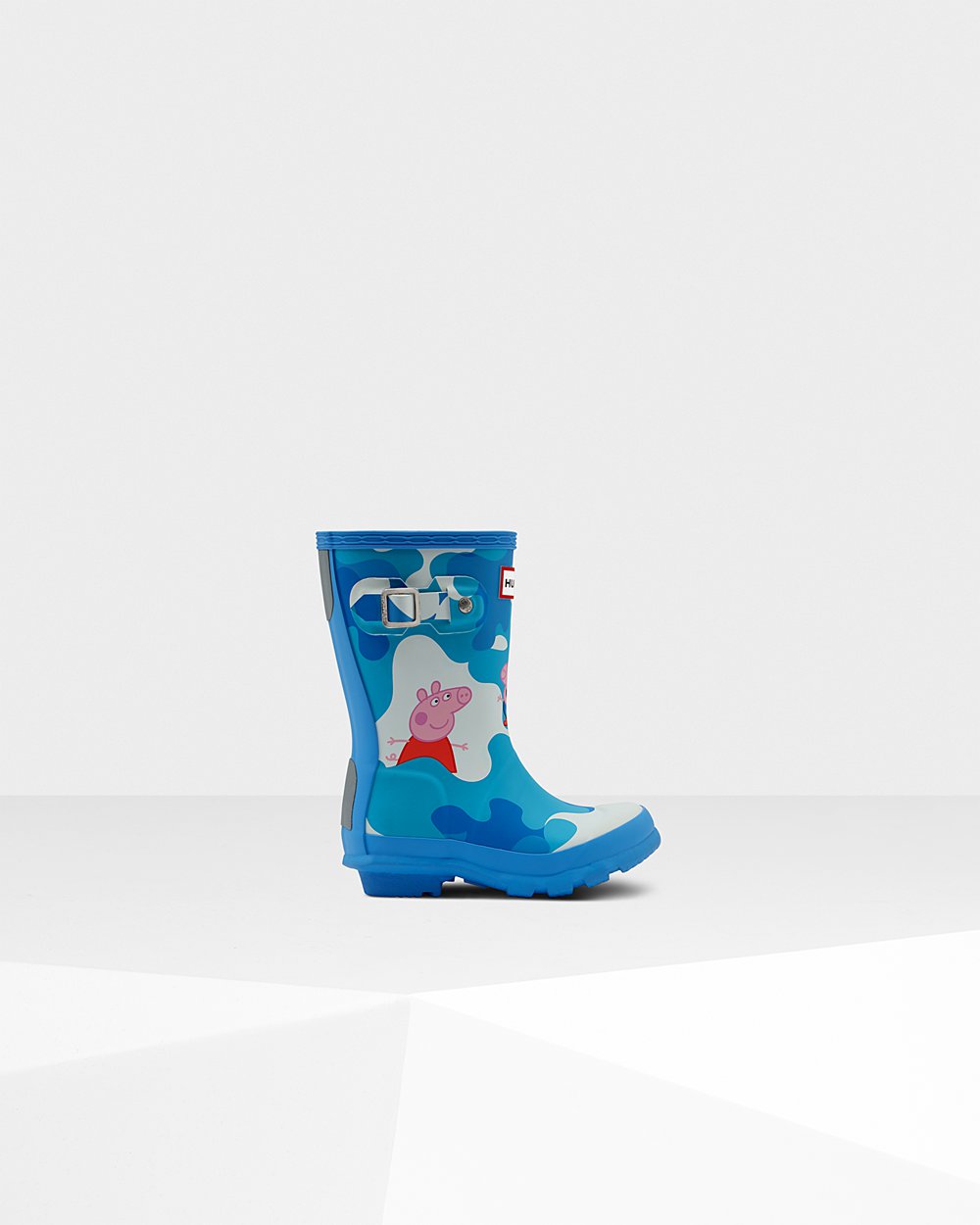 Kids Rain Boots - Hunter Original Little Peppa Pig (81INJKVSP) - Blue